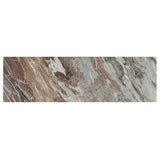 SAFAVIEH Home Collection - Frederick Console Table, Brown & Grey Marble Top with Black Metal Legs (CNS3707A) SAFAVIEH