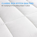 All Season Wool Comforter Duvet Insert Twin Size, Ultra-Soft Wool Filled Comforter, Medium Weight, Washable, Noiseless Cotton Shell(White) YMLIVE