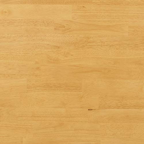 East West Furniture CAT-OAK-S Capri Kitchen Table - a Rectangle Dining Table Top with Sturdy Legs, 36x60 Inch, OAK East West Furniture