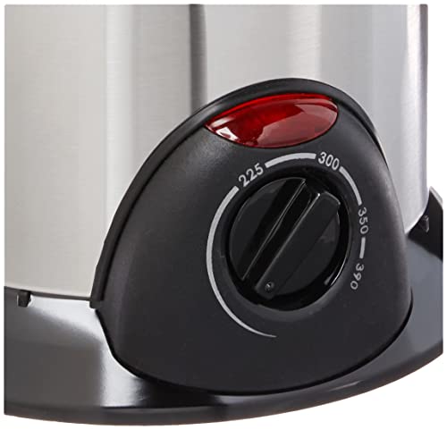 Presto 05470 Stainless Steel Electric Deep Fryer, Silver Presto