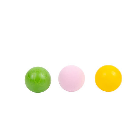 Adena Montessori Wooden Toy for 6-12 Month Baby 3 Balls,Sorting and Stacking Colorful Learning Education Toy for Toddler Kid 1-2 Year Old, Preschool Developmental Girl and Boy Gift Adena Montessori