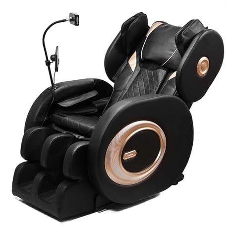 HomJoones 2026 Massage Chair for Full Body 4D Zero Gravity, with Heat Therapy, SL-Track Shiatsu Foot Rollers, Yoga Stretch, Heating Function, for Home Office Use (Model 4) HomJoones