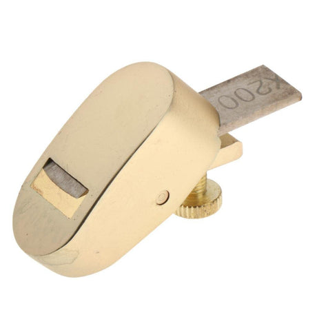 Wood Planer Hand Tool, Thumb Plane for Woodworking, Surface Smoothing and Edge Trimming - Mini Golden S MagiDeal