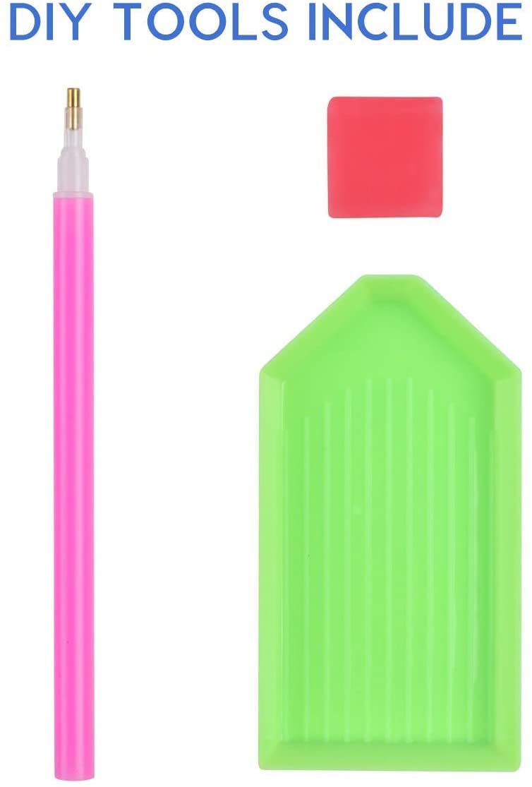 Diamond Art Kits for Adults Underwater Animal Whale Tail Picture Ocean Humpback Breaching Sealife 5D DIY Round Rhinestone Gem Art Crafts for Home Wall Decor 11.7x15.8inches/30x40cm WoodArtSupply