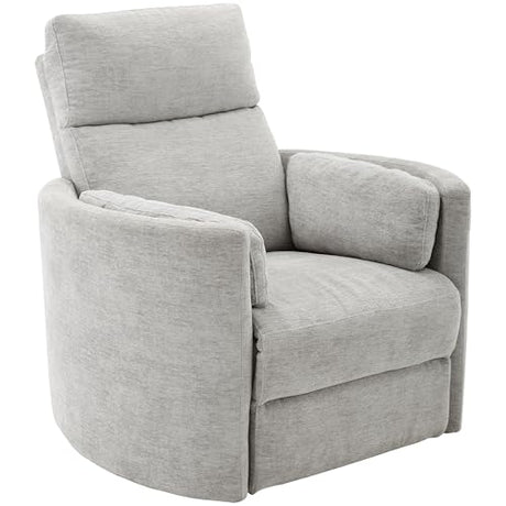 Parker Living Radius - Mineral Power Swivel Glider Recliner for Adults with USB and Type-C Ports, Single Sofa Chair for Living Room Parker Living