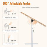 Puzzle Table with Drawers and Legs Height Tilting Adjustable for 1500 Pieces, Portable Jigsaw Puzzle Tables for Adults and Elderly, Puzzle Board with Covers Gifts for mom Women Mothers' Day… JoyPcsTable