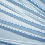 Counfeisly Satin Twin Flat Sheet, Luxury and Silky Soft Bed Top Sheet Only, Baby Blue Counfeisly