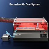 Creality Falcon2 Pro S 40W Laser Engraver, 600mm/s High Speed Laser Cutter with Air Assist, Dual Mode&Auto Focus Laser Module, Auto Fan, Camera Positioning,Safety Switch for Wood Metal Leather Creality