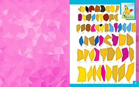 Sticker Mosaics Jr.: Sparkly Unicorns: Create Magical Pictures with Glitter Stickers! Castle Point Books