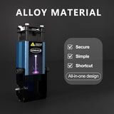 AENBUSLM 40W Laser Module with Air Assit for Laser Cutter & Laser Engraver Machine,5W(5000mW) Output Power,Built in FAC,Ultra-Fine Compressed Spot CNC Carving DIY Laser Master - Class 4 AENBUSLM