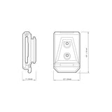 ToughBuilt TB-CTA-01150A ToughBuilt Cliptech Hubs, 3-Pack ToughBuilt