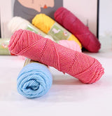 3-Pack Baby Alpaca Wool Blend Yarn Worsted Weight Fashion Collection Art Crafts Crochet and Knitting Sunny Cat Premium Brand (White) Sunny Cat