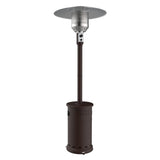 Nexgrill Sundara 92" Bronze Outdoor Patio Heater, 48,000 BTUs, 2 Wheel Transport, Electronic Ignition, Easy Tank Access, Control Knob, Propane Heater for Porch, Garden, Backyard - 920-01002 Nexgrill
