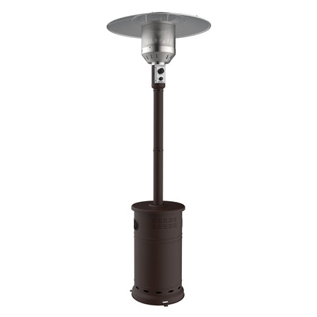 Nexgrill Sundara 92" Bronze Outdoor Patio Heater, 48,000 BTUs, 2 Wheel Transport, Electronic Ignition, Easy Tank Access, Control Knob, Propane Heater for Porch, Garden, Backyard - 920-01002 Nexgrill