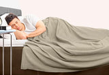 Utopia Bedding Khaki 100% Cotton Blanket [King Size - 90x108 Inch] 350GSM Lightweight, Soft and Breathable Thermal Blanket for All Seasons Utopia Bedding