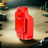 Adapter Upgrade for Bauer 20v Tools - Used for DeWalt 20v MAX Slider Li-Ion Batteries Installation and Power Supply - 1 Adapter Only LQ-18RY