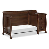 DaVinci Kalani 4-in-1 Convertible Crib and Changer Combo in Espresso DaVinci