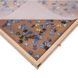 VEVOR 1500 Piece Puzzle Table with Folding Legs, 4 Drawers and Cover, 32.7"x24.6" Wooden Jigsaw Puzzle Plateau, Puzzle Accessories Board for Adults, Puzzle Organizer Storage System, Gift for Mom VEVOR