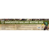 GK-MNB: Gamekeeper Mallard Nesting Box – Cedar Construction, Made in The USA Gamekeeper