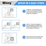 Wixey WR300 Digital Angle Finder Gauge with Magnetic Angle Finder Base and Backlit Digital Display Angle Ruler - 180 Degree Digital Electronic Level Accessory for Woodworking Tools Wixey