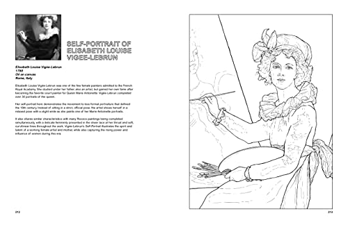 The Art History Coloring Book: A Coloring Book (Coloring Concepts) Collins Reference