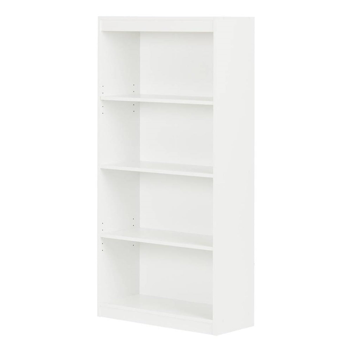 Maykoosh Artisanal Artistry 4-Shelf Bookcase - Compact Versatile Bookcase w/Adjustable Shelves for Any Room, 11.5" D x 28" W x 56" H Ideal as a Modern Bookcase, Wooden Bookshelf, or Display Bookcase Maykoosh