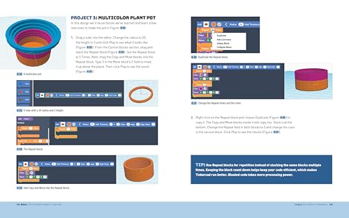 Make: The Complete Guide to Tinkercad: 17 Projects to Start Designing and Printing in the 3D World WoodArtSupply