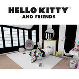 Franco Collectibles Hello Kitty & Friends Bedding 5 Piece Super Soft Comforter and Sheet Set with Sham, Twin, (Official Licensed Product) Franco