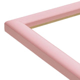 Wooden Puzzle Frame, Natural Panel, Pink, 7.2 x 10.1 inches (18.2 x 25.7 cm), Made in Japan Beverly