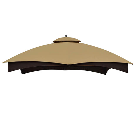 ABCCANOPY Gazebo Replacement Canopy Top for Lowe's Allen Roth #GF-12S004B-1, Beige ABCCANOPY
