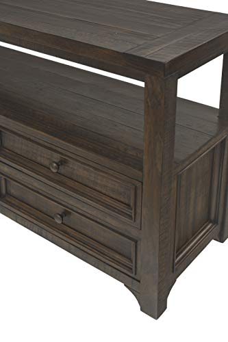 Martin Svensson Home Lisbon Sofa Table, Console, Dark Mocha - WoodArtSupply