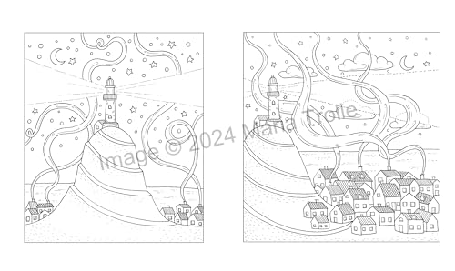 Shooting Star: Coloring Book (Maria Trolle) WoodArtSupply