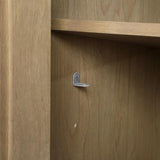 OVE Decors Bailey 72 in. W x 22 in. D x 34.5 in. H Bath Vanity in Driftwood Oak with White Engineered Quartz Top OVE Decors