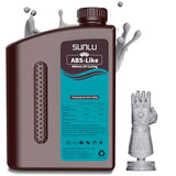 SUNLU 2000G ABS Like Resin For 3D Printer, 405nm UV Curing Photopolymer Rapid 3D Resin For 2K 4K 6K 8K LCD/DLP/SLA 3D Printers, Non-Brittle & High Precision & Low Shrinkage, 2KG, Grey SUNLU