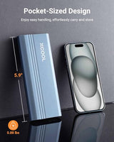 XCOOL Mini Electric Screwdriver, 52-in-1 Precision Electric Screwdriver 400RPM with 5 Torque Settings, 48 Drill Bits, Pry Bar, Led and Tweezers, Electric Precision Screwdriver Kit for Pc Building XCOOL