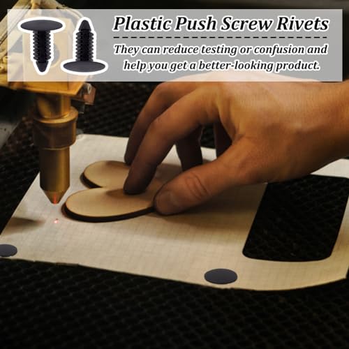 OLYCRAFT 150 Pcs 3 Size Honeycomb Pins Honeycomb Fixing Needle Honeycomb Laser Bed Hold Down Pins Laser Engraver Accessories for Grid Working Table Laser Cutter Engraving Machine Supplies OLYCRAFT