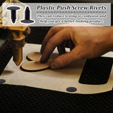 OLYCRAFT 150 Pcs 3 Size Honeycomb Pins Honeycomb Fixing Needle Honeycomb Laser Bed Hold Down Pins Laser Engraver Accessories for Grid Working Table Laser Cutter Engraving Machine Supplies OLYCRAFT