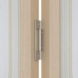 LTL Home Products 837320 Mission Glass Bifold Interior Solid Wood Door, 24 Inches x 80 Inches, Unfinished Pine LTL Home Products