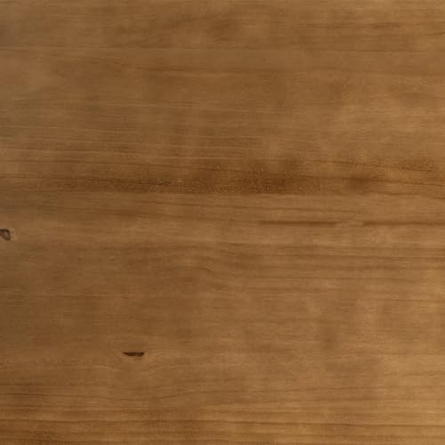 Walker Edison Mid-Century Modern Solid Wood Tapered-Leg Dining Table, 59 Inch, Walnut Walker Edison