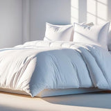 White Classic White Duvet Cover King Size, Microfiber Duvet Cover with Zipper, Set of 1 Down Comforter Cover with 2 Pillow Shams, Luxury Comforter Cover King Size | Comforter Not Included White Classic