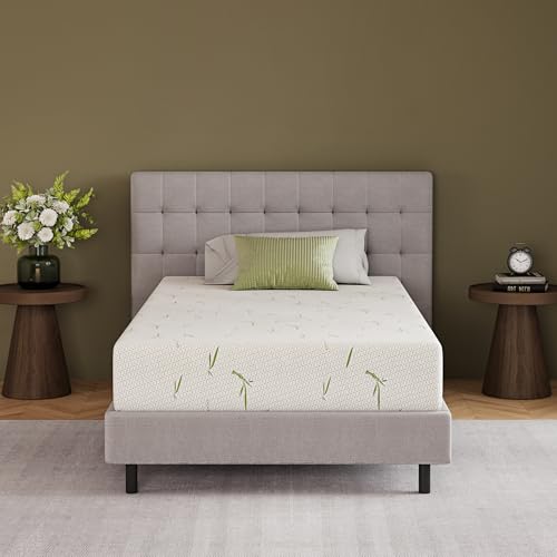 Emerspring 8 Inch Twin Gel Memory Foam Mattress Medium-Firm Mattress, Premium Pressure, Mattress in a Box, CertiPUR-US Certified Emerspring