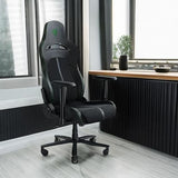Razer Enki X Essential Gaming Chair: All-Day Comfort - Built-in Lumbar Arch - Optimized Cushion Density - Dual-Textured, Eco-Friendly Synthetic Leather - Adjustable 152-degree Recline - Black Razer