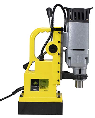 Steel Dragon Tools MD25 1350W Magnetic Drill Press with 1in. Boring Diameter 7in. Boring Depth & 3372 lb Magnetic Force Steel Dragon Tools