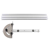 Miter Gauge Fence System, Miter Gauge Table Saw Miter Gauge System with Aluminum Alloy Miter Gauge and Fence, Table Saw Accessories Hilitand