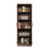 Sauder HomePlus 2-Door Farmhouse Storage Cabinet/Pantry cabinets, Salt Oak Finish Sauder