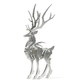 Kolotesame Mythical Forest Deer 3D Metal Puzzle Model for Adults, DIY Animal Sculpture 3D Model Kit Immersive Creative Building Model Art Desk Decor
