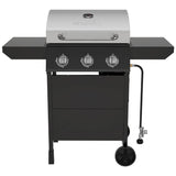 Megamaster 3-Burner Propane Gas Grill with Side Tables, 27,000BTUs, Stainless Steel Lid, Spacious 429 SQ. In. Cooking Space, BBQ Grill for Outdoor Cooking, Patios, Parties, and More - 720-1012 Nexgrill