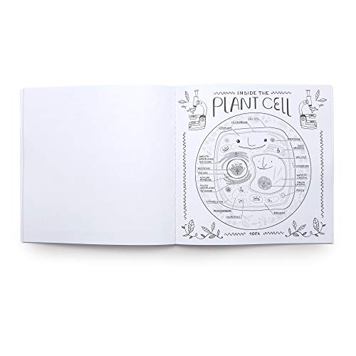 The Wondrous Workings of Science and Nature Coloring Book: 40 Line Drawings to Color Clarkson Potter