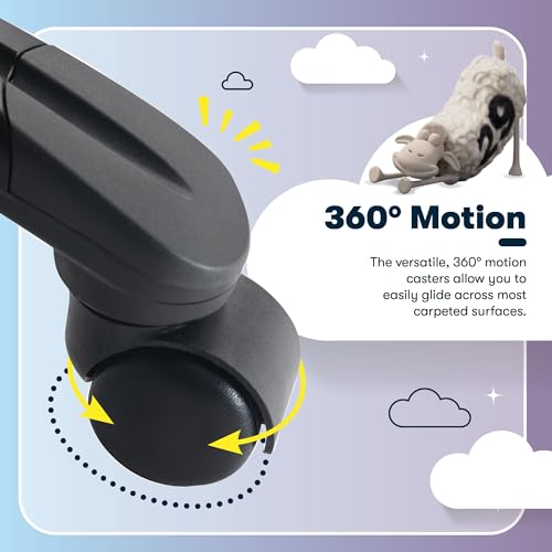 Serta Fairbanks Big & Tall Executive Office Chair, Ergonomic Comfy High-Back ComputerChairs with Lumbar Support, Semi-Plush Seat Cushion, Padded Armrests, Nylon Swivel Base, Bonded Leather, Cognac Serta