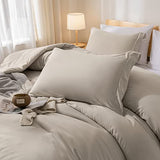 weigelia King Size Comforter Set 7 Pieces Oatmeal Comforter Set King Bed in a Bag Soft Fluffy Bedding Comforter with Sheets, Pillow Shams and Pillowcases for All Season weigelia